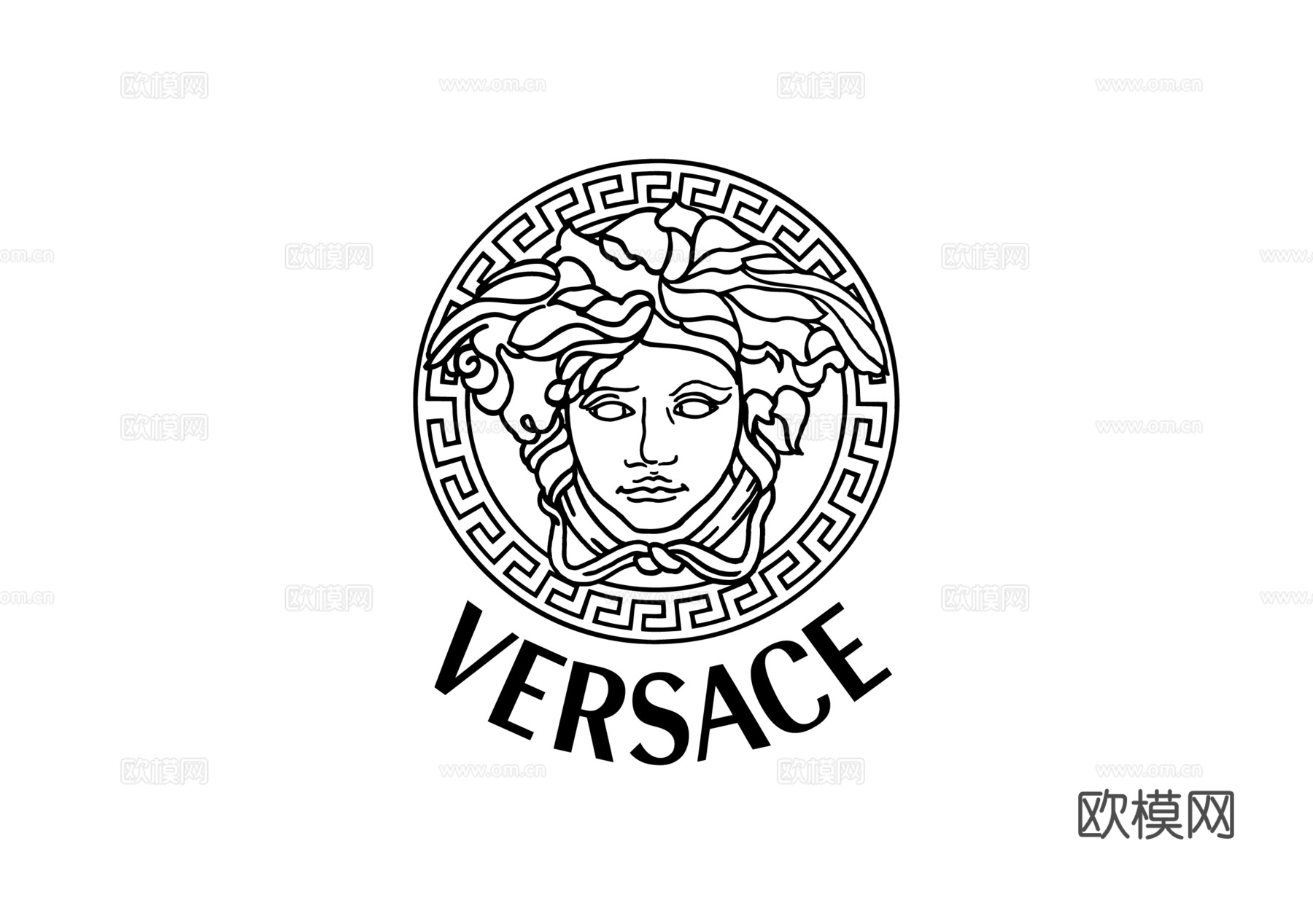 Versace-36，时尚大牌LOGO-奢侈品LOGO