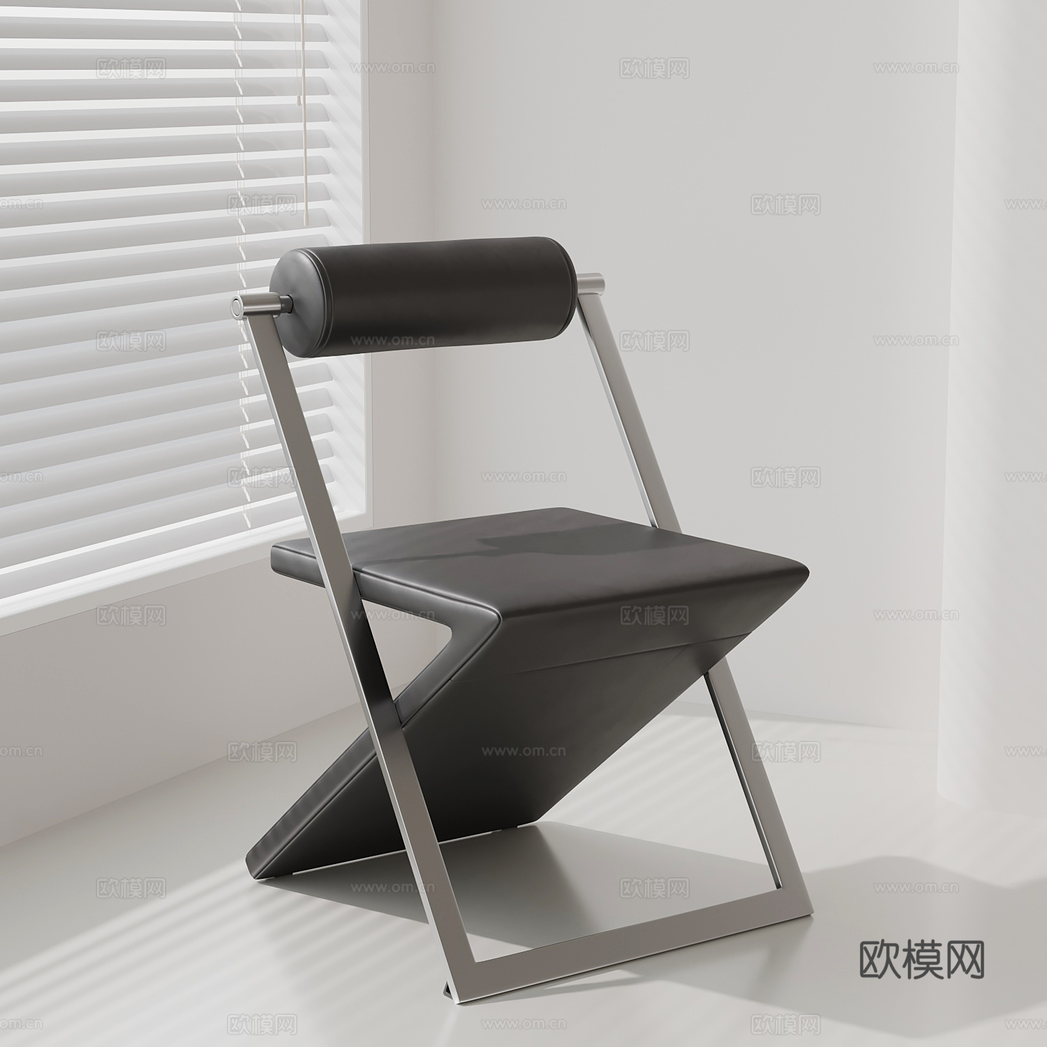 现代休闲椅su模型