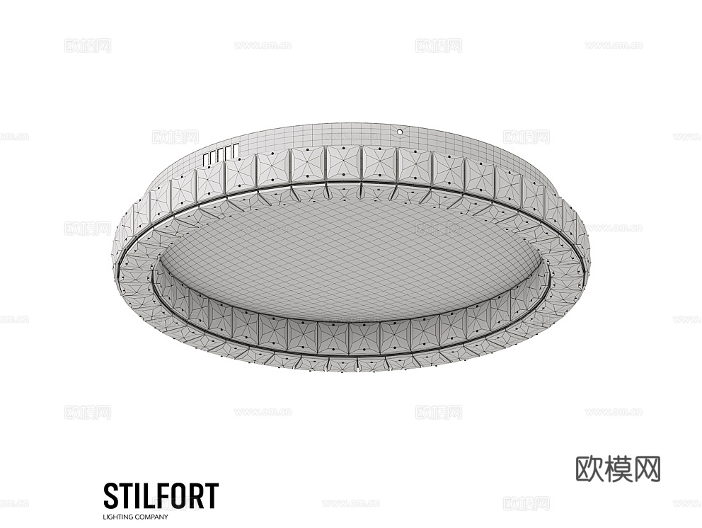 Stilfort 奢华吸顶灯3d模型下载（渲染图2）
