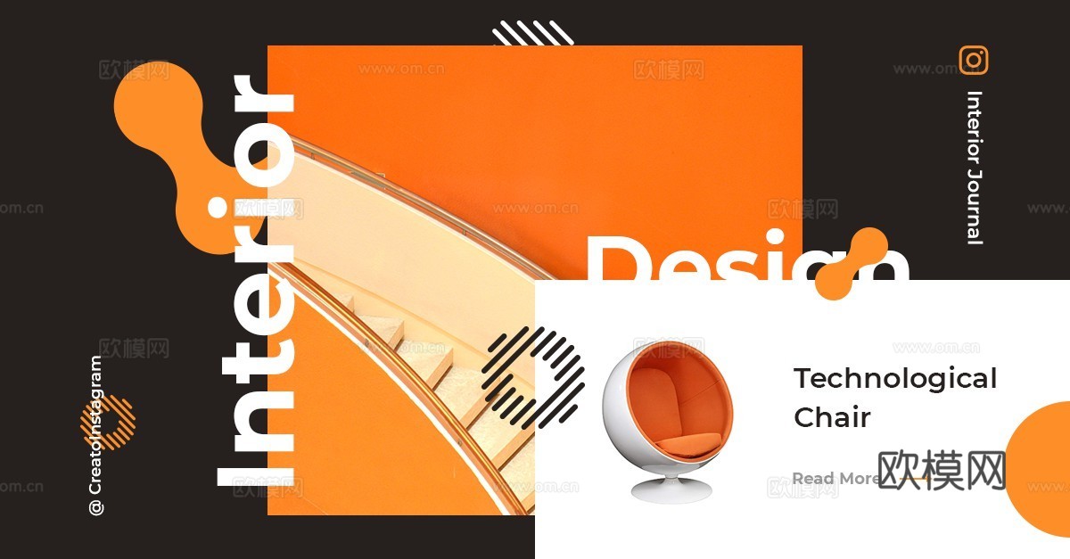 孟菲斯图文排版时尚创意广告海报42