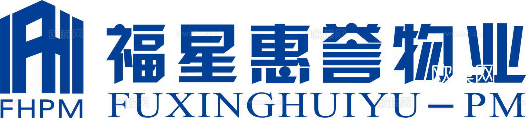 福星惠誉物业，物业管理logo