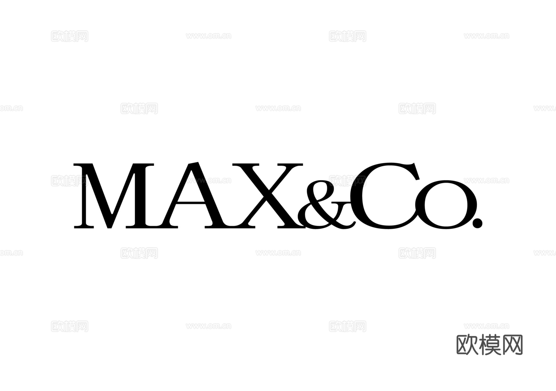 MAX&amp;Co，时尚大牌LOGO-奢侈品LOGO