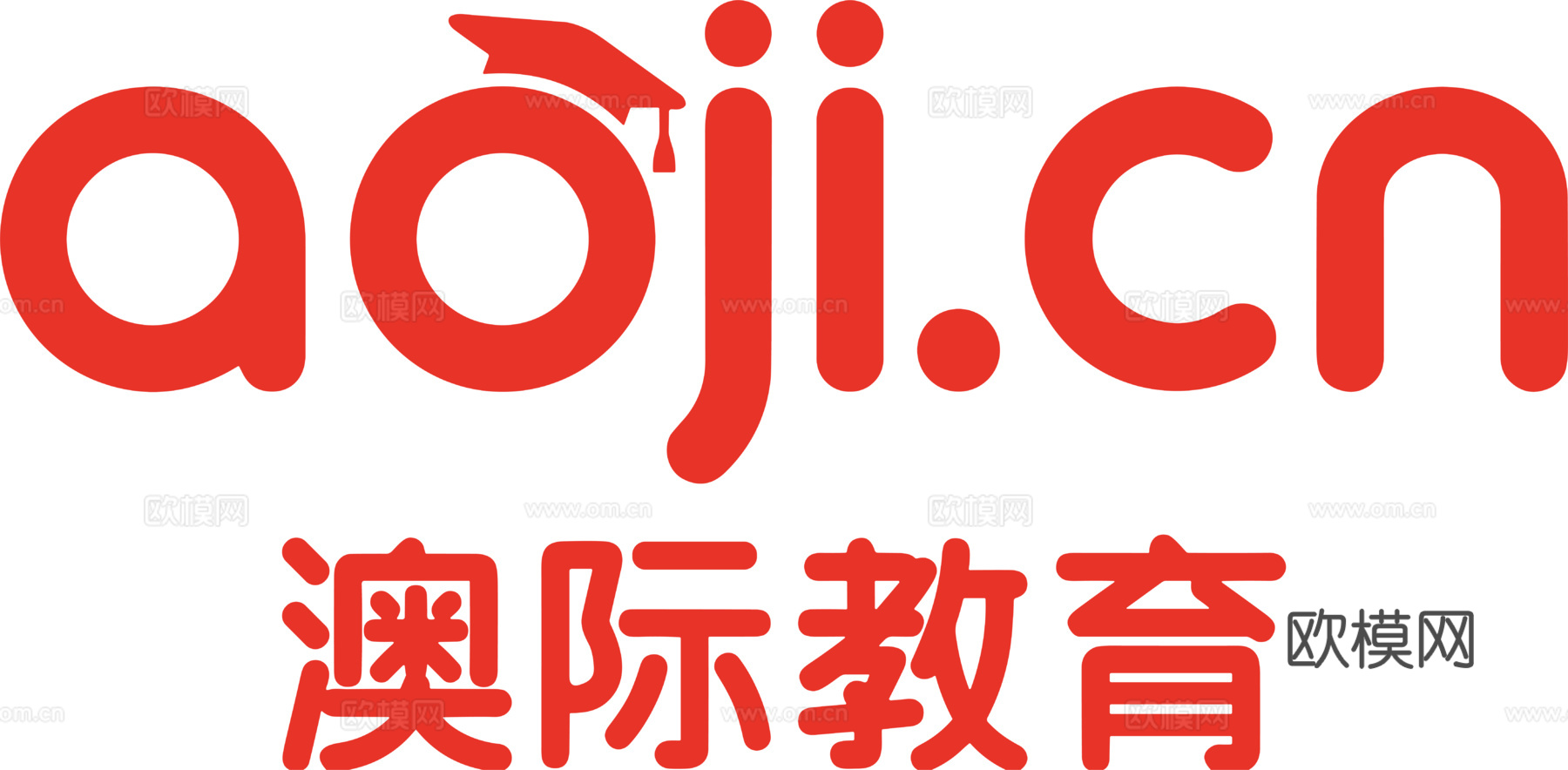 澳际教育，培训机构logo。商标logo3