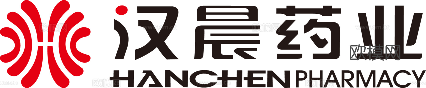 汉晨药业，制药药业logo