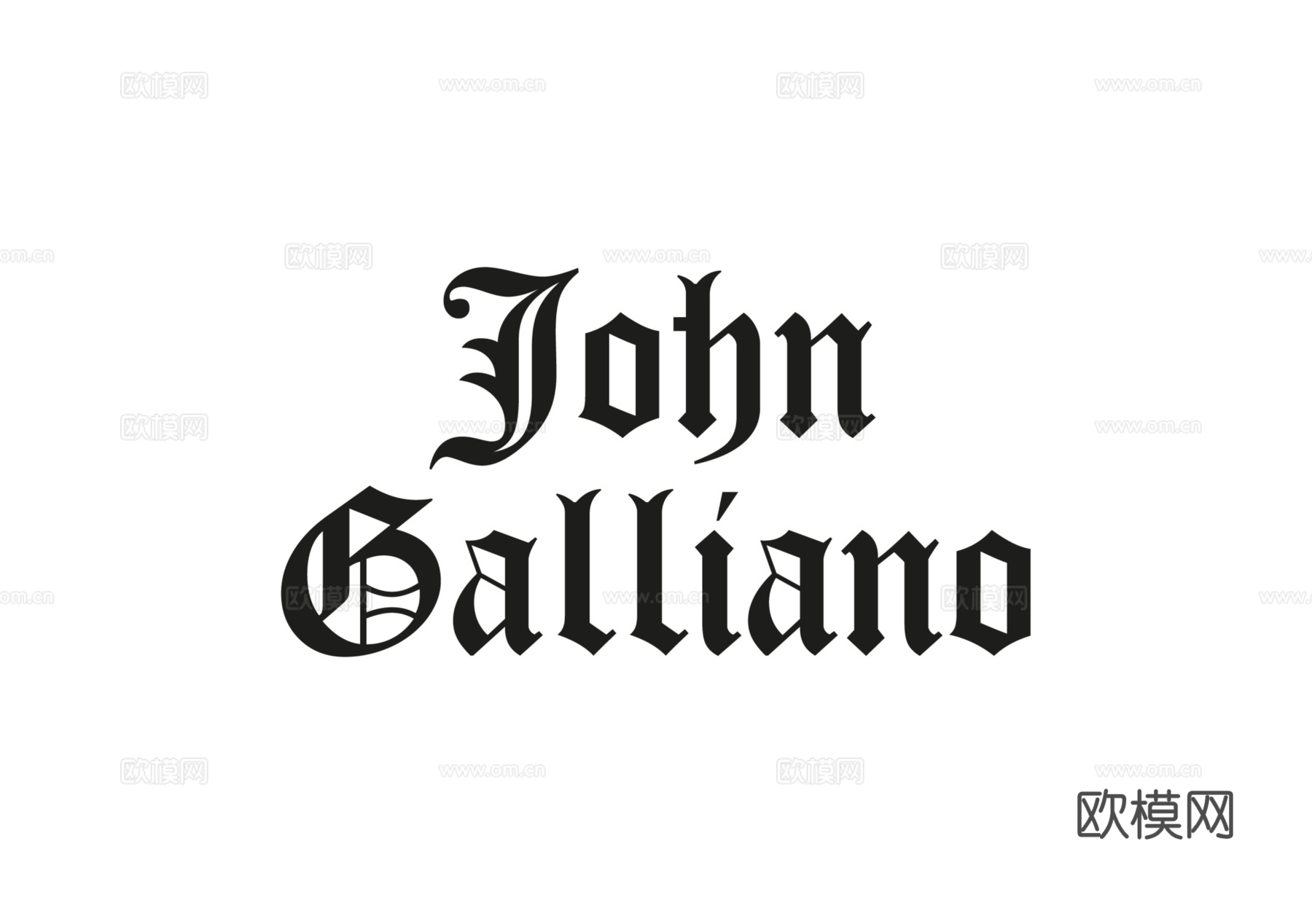 John Galliano，时尚大牌LOGO-奢侈品LOGO下载