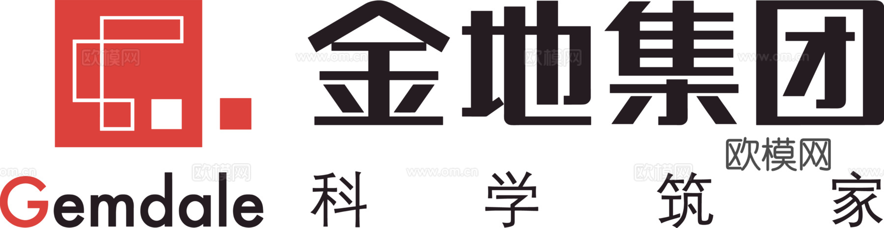 金地集团，物业管理logo