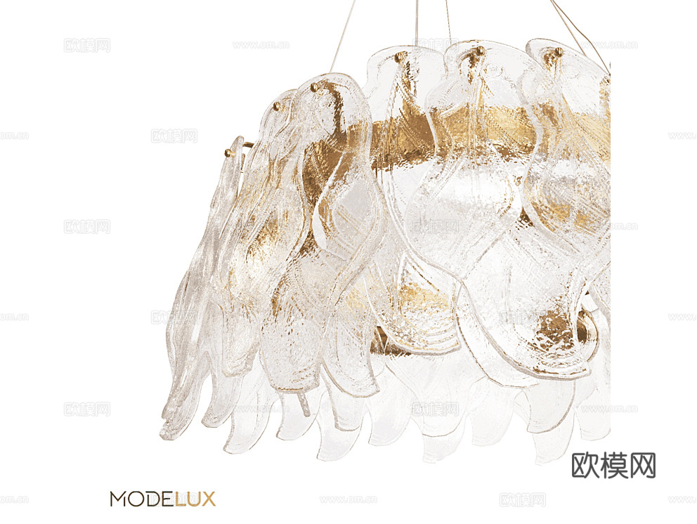 modelux 奢华吊灯3d模型下载（渲染图5）