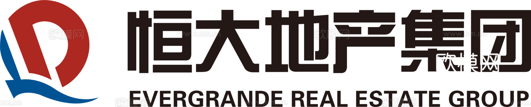 恒大地产，房地产商logo