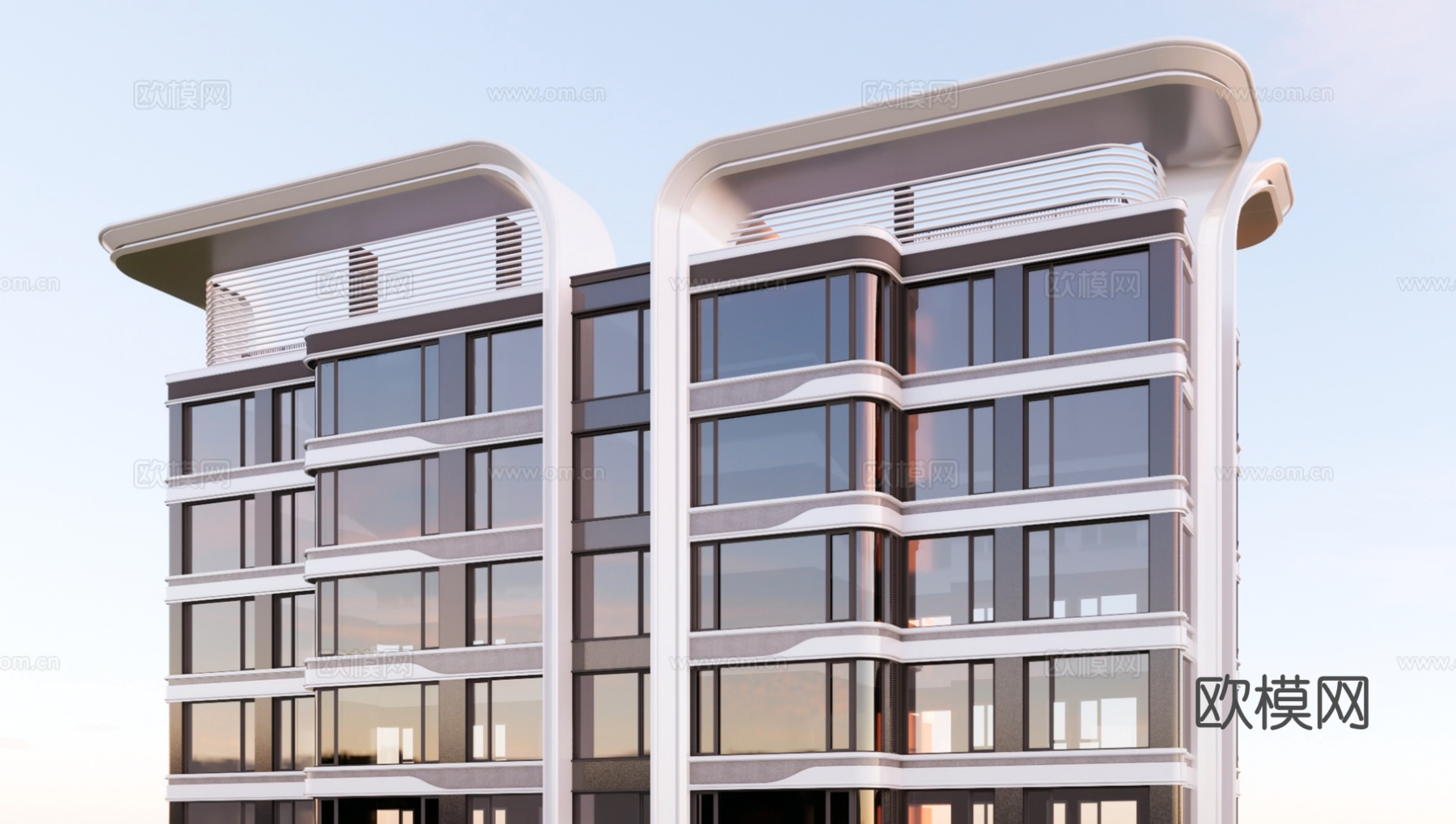 高层住宅su模型