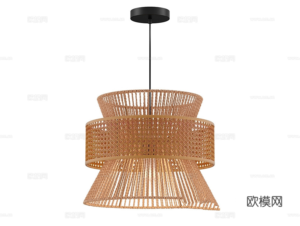 Favorite 侘寂吊灯3d模型下载（渲染图1）