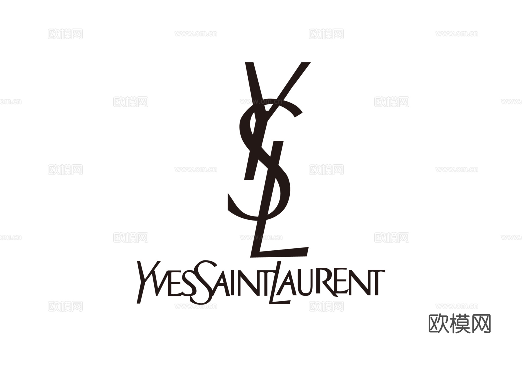 Saint Laurent-06，时尚大牌LOGO-奢侈品L