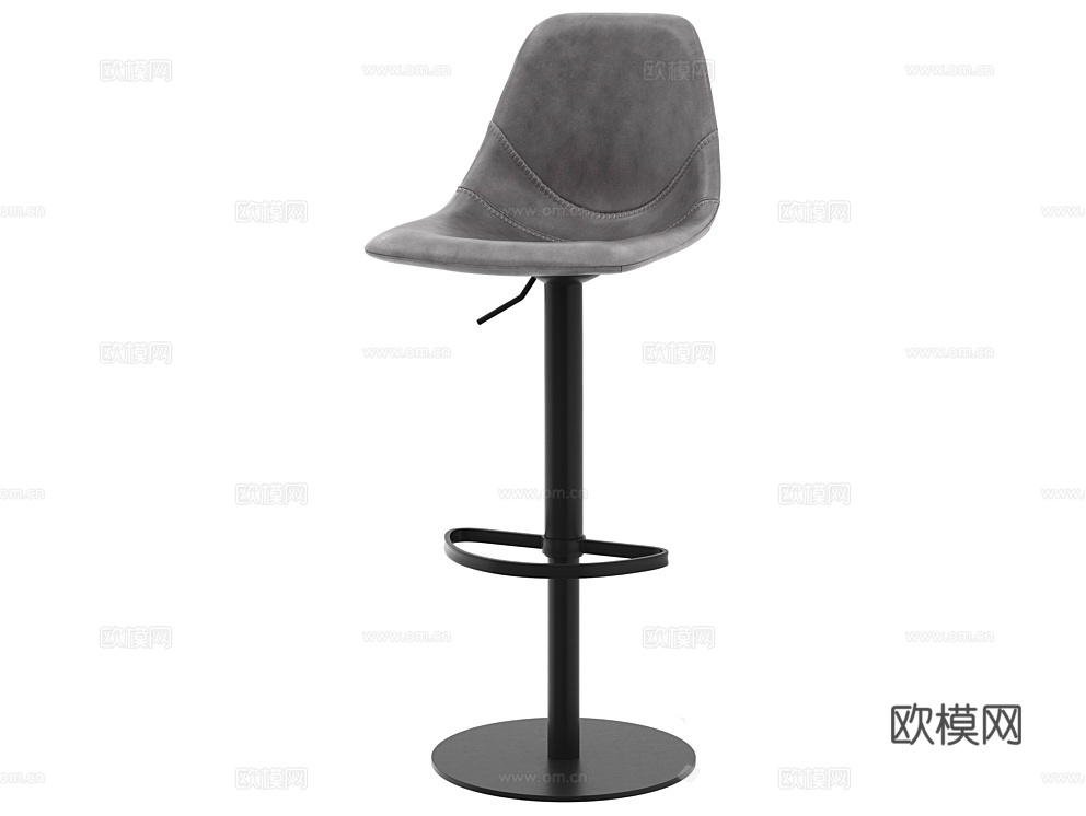 LoftDesigne 吧椅吧凳3d模型下载（渲染图1）