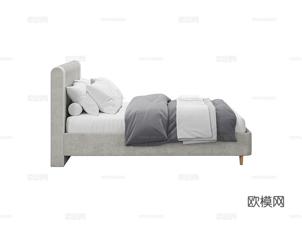MEBELFORM 意式双人床3d模型下载（渲染图3）