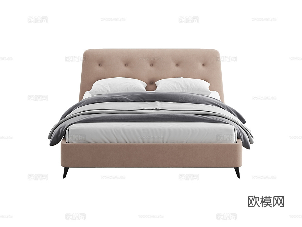 MEBELFORM 双人床3d模型下载（渲染图3）