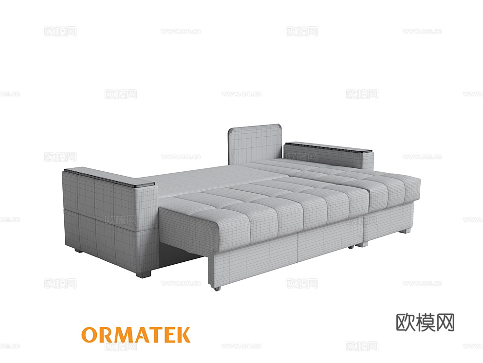 Ormatek 变形沙发床3d模型下载（渲染图2）