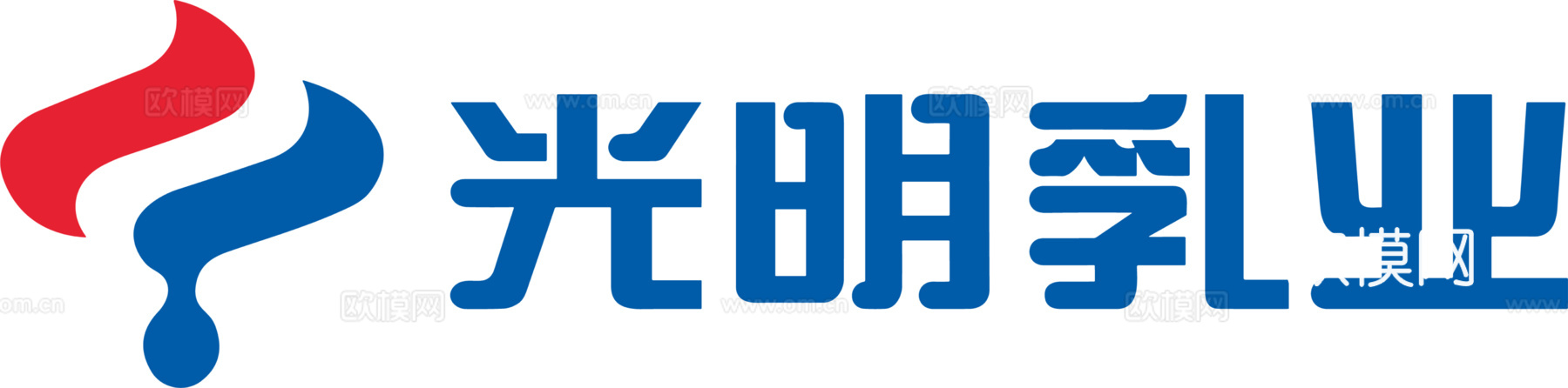 光明乳业，牛奶乳业logo，品牌商标logo24