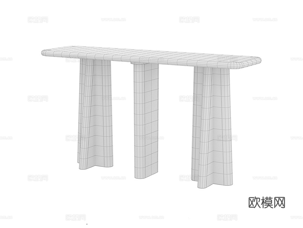 LoftDesigne 端景台3d模型下载（渲染图2）