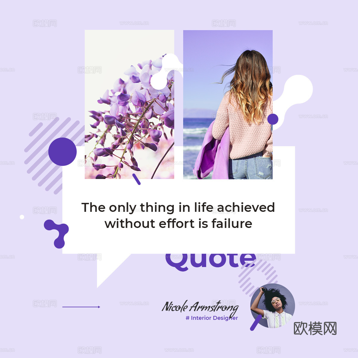 孟菲斯图文排版时尚创意广告海报57