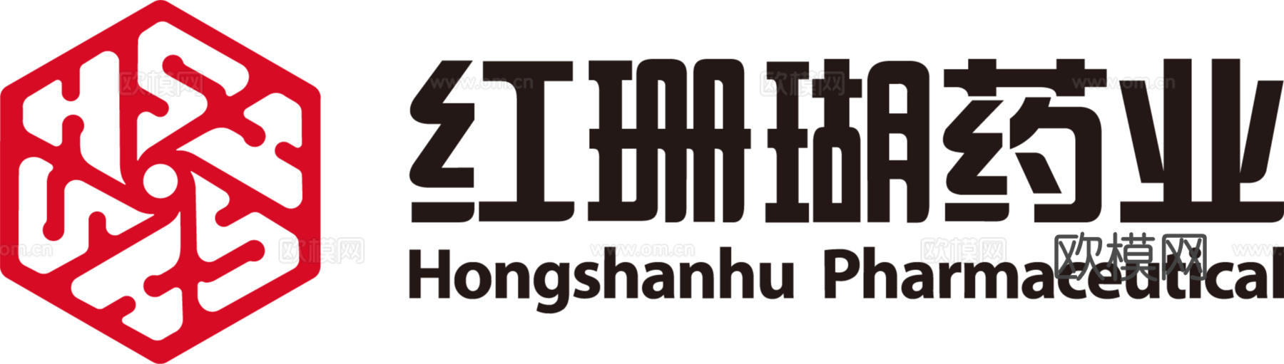 红珊瑚药业，制药药业logo