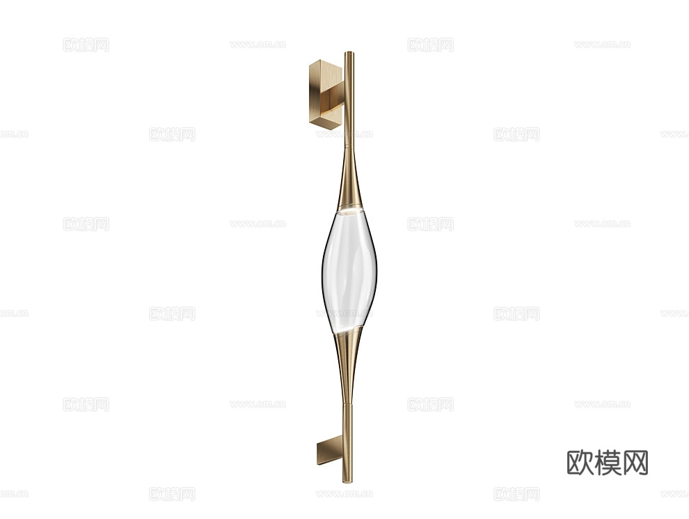 MODELUX 壁灯3d模型下载（渲染图1）