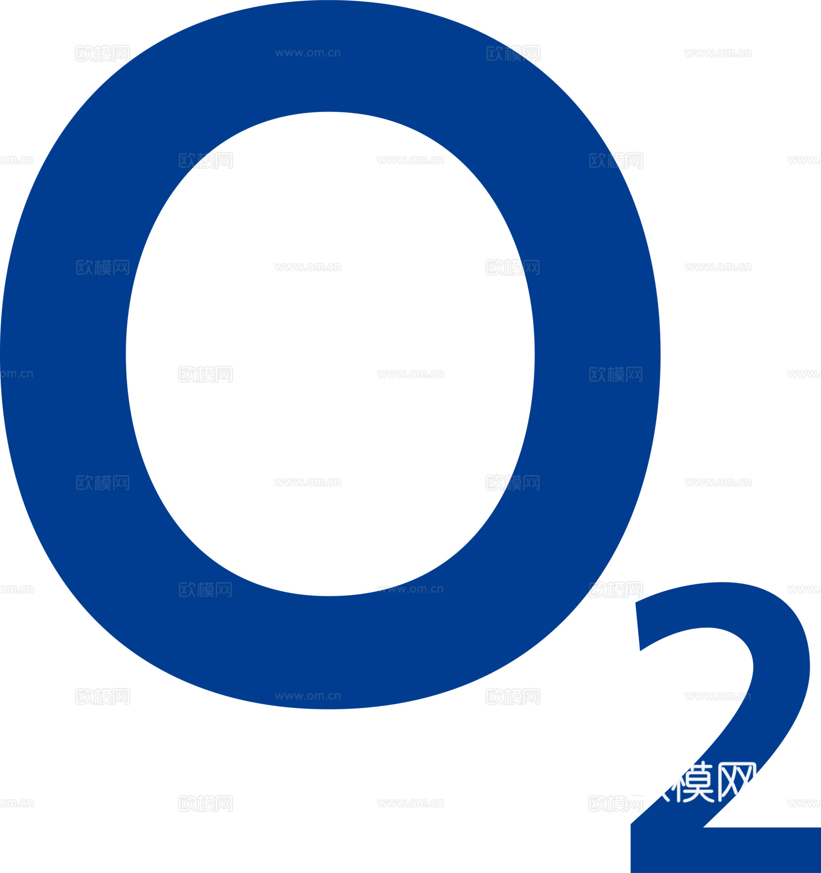 O2英国移动运营商，电信通讯logo