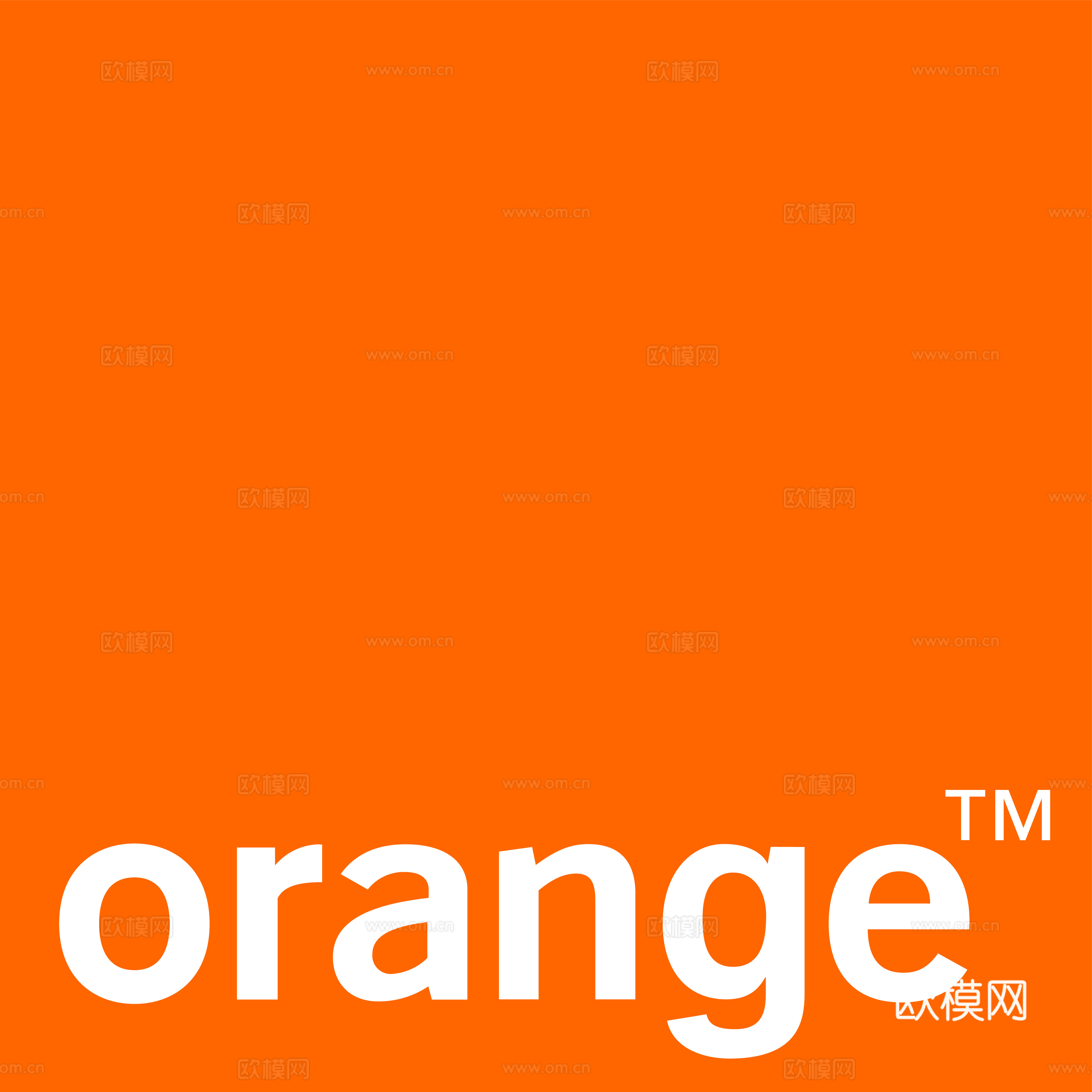 orange法国电信运营商，电信通讯logo