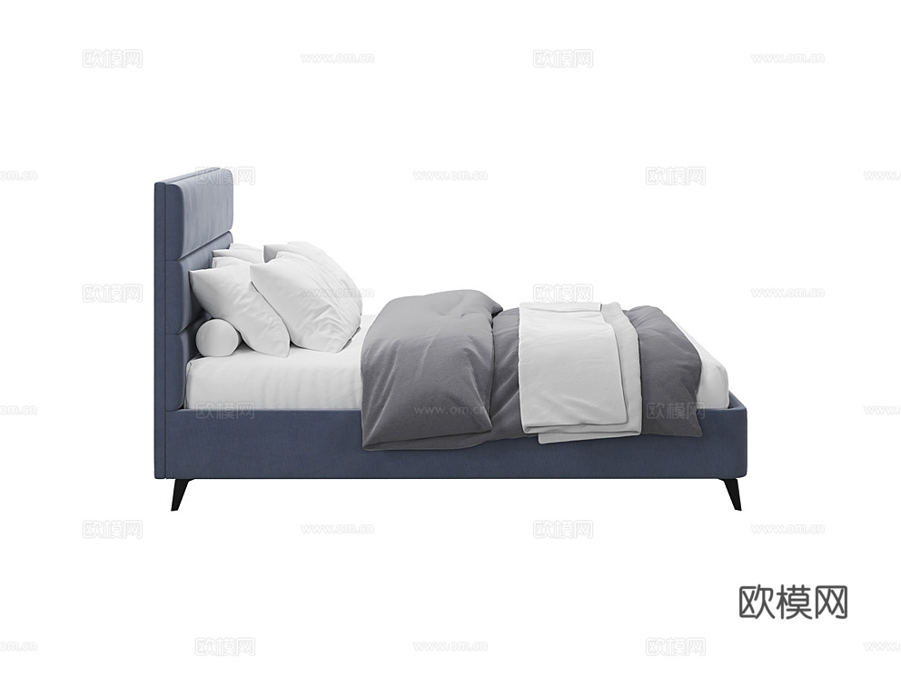 MEBELFORM 双人床3d模型下载（渲染图3）