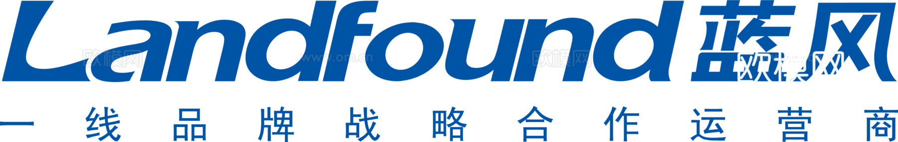 蓝风，房地产商logo