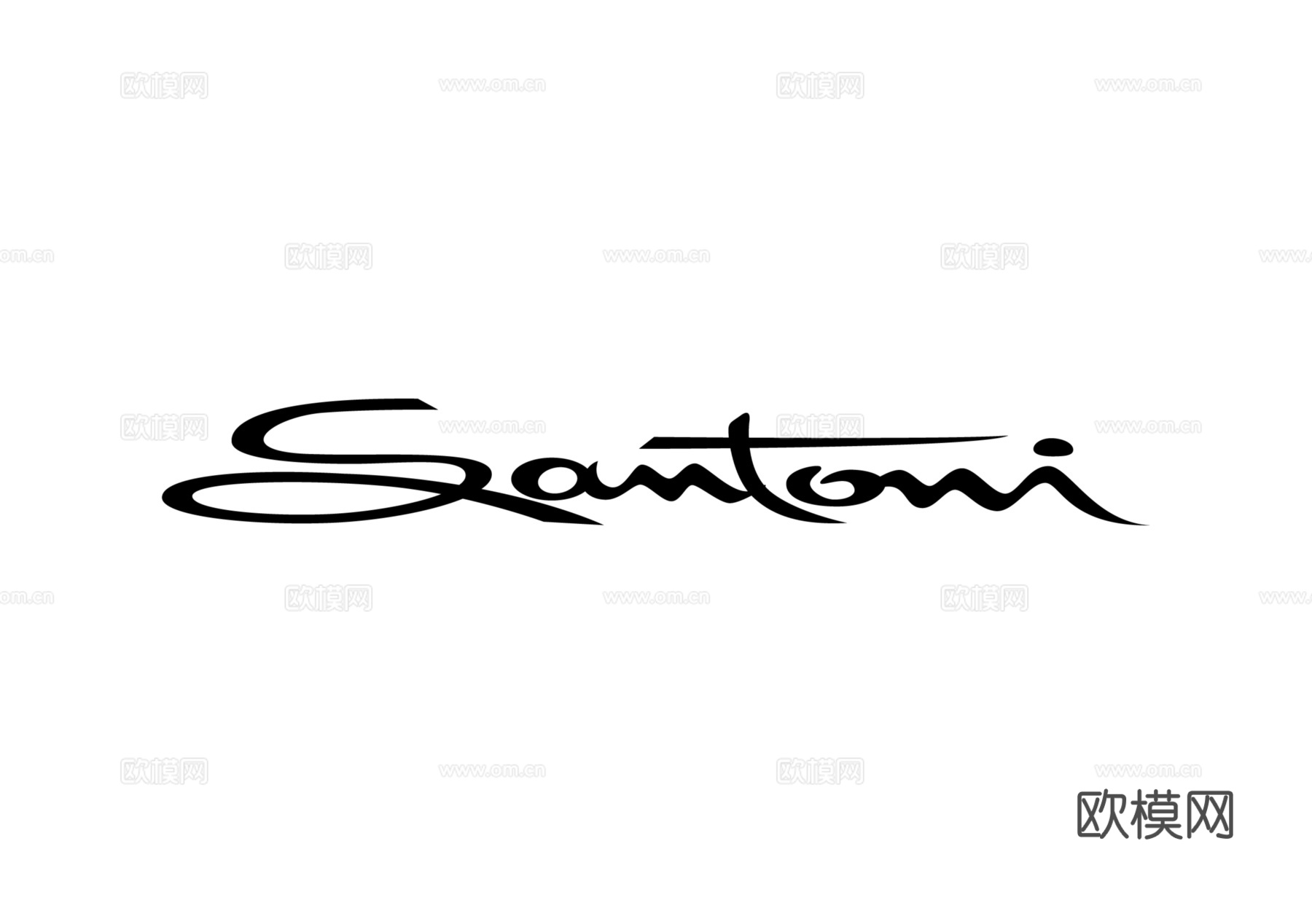 SantoniOfficial，时尚大牌LOGO-奢侈品LO