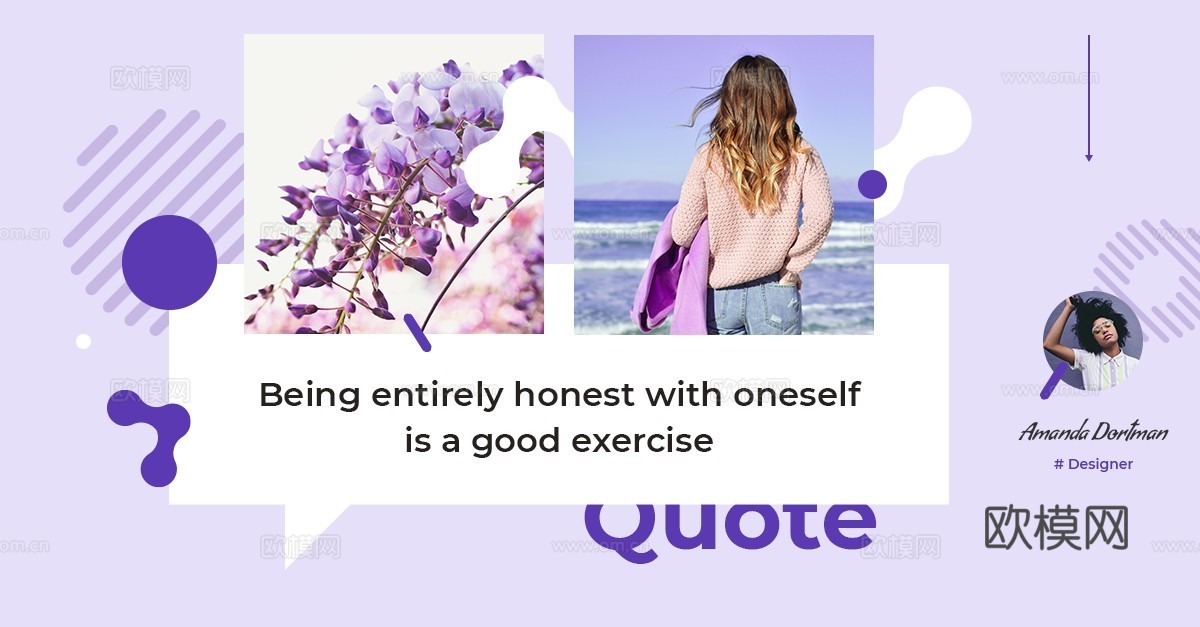 孟菲斯图文排版时尚创意广告海报59