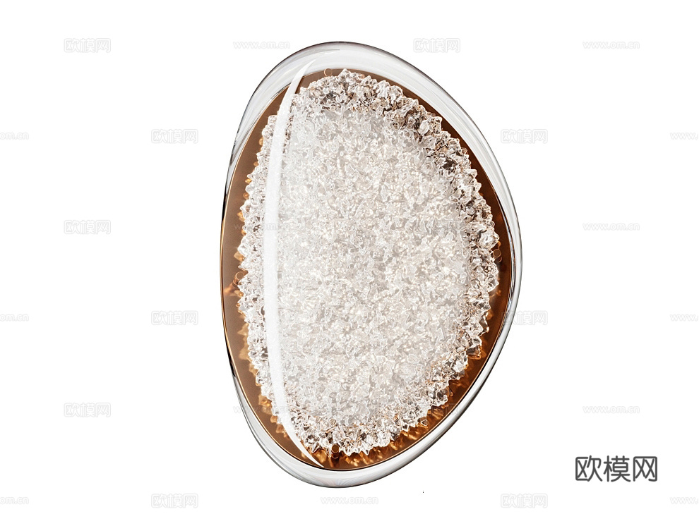 MODELUX 奢华壁灯3d模型下载（渲染图2）