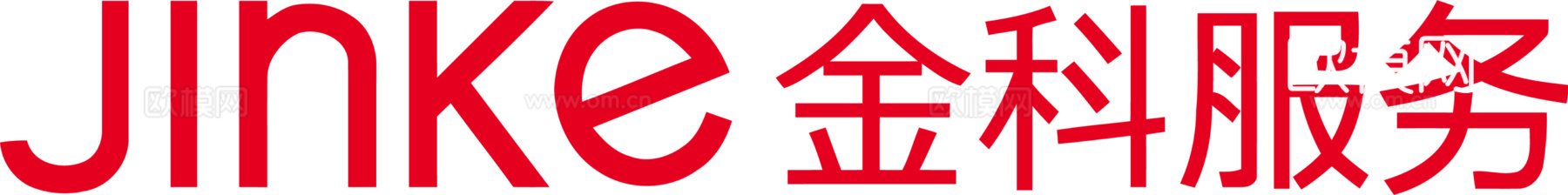 金科服务，物业管理logo