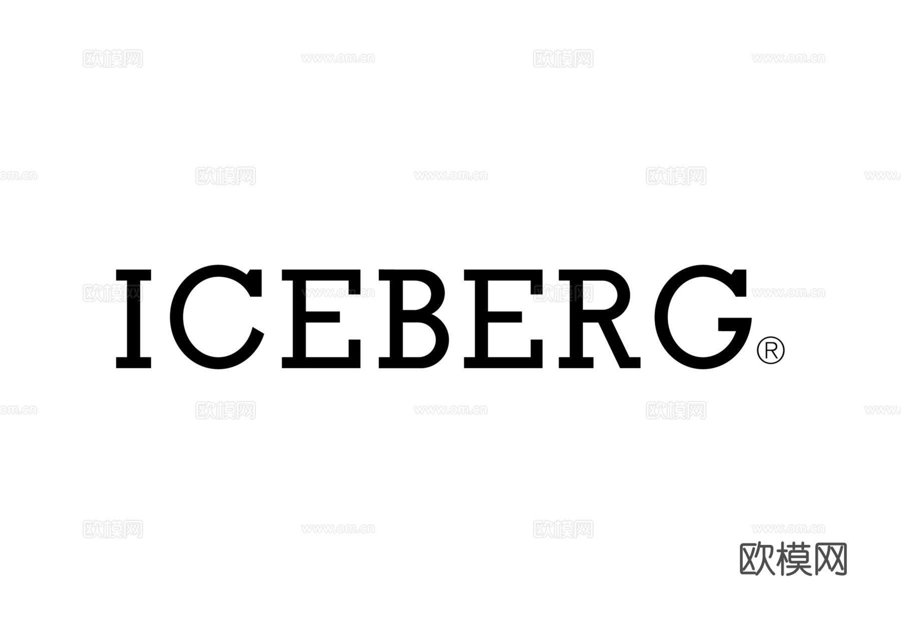 Iceberg，时尚大牌LOGO-奢侈品LOGO