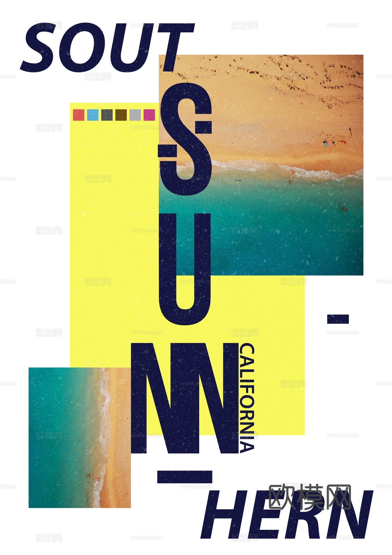 时尚创意艺术广告海报103