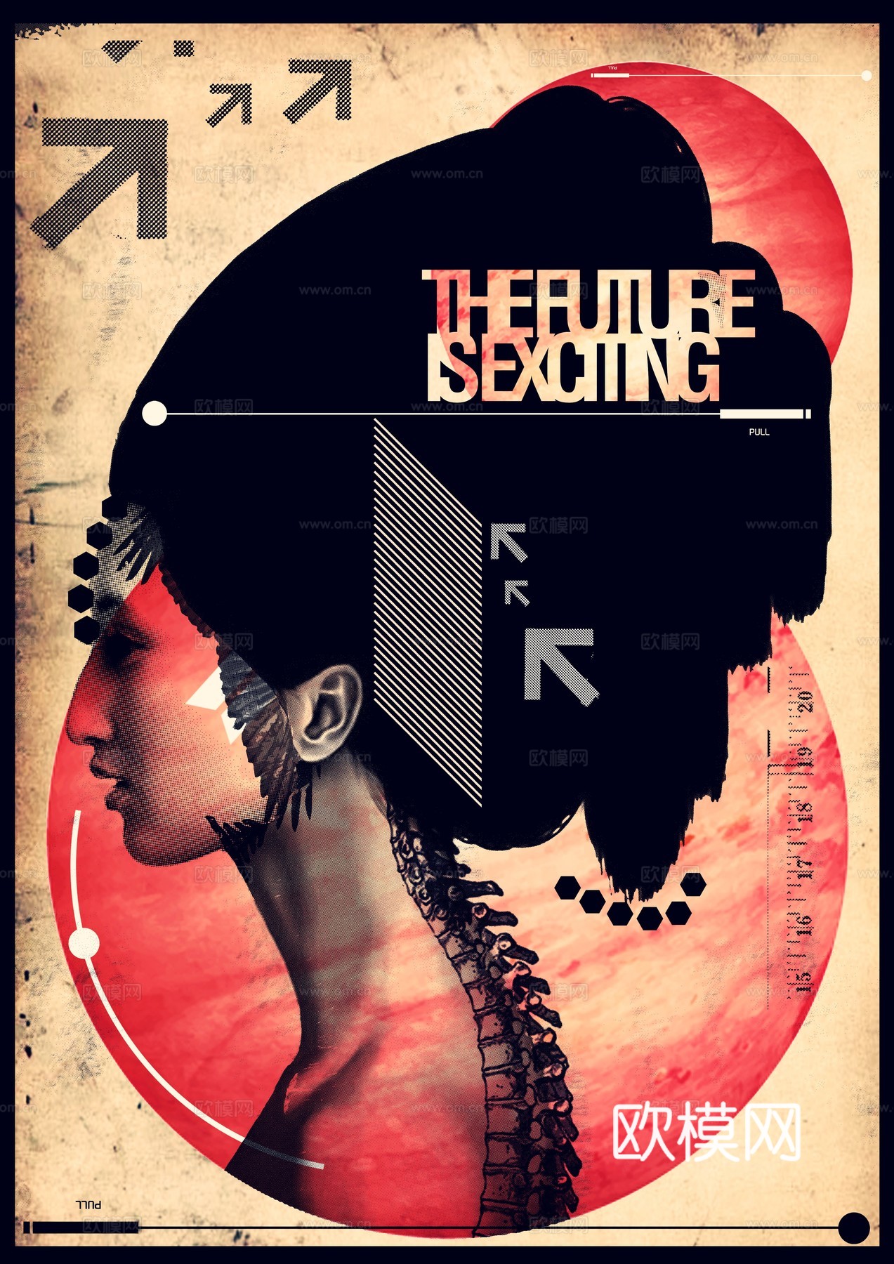 时尚创意艺术广告海报59