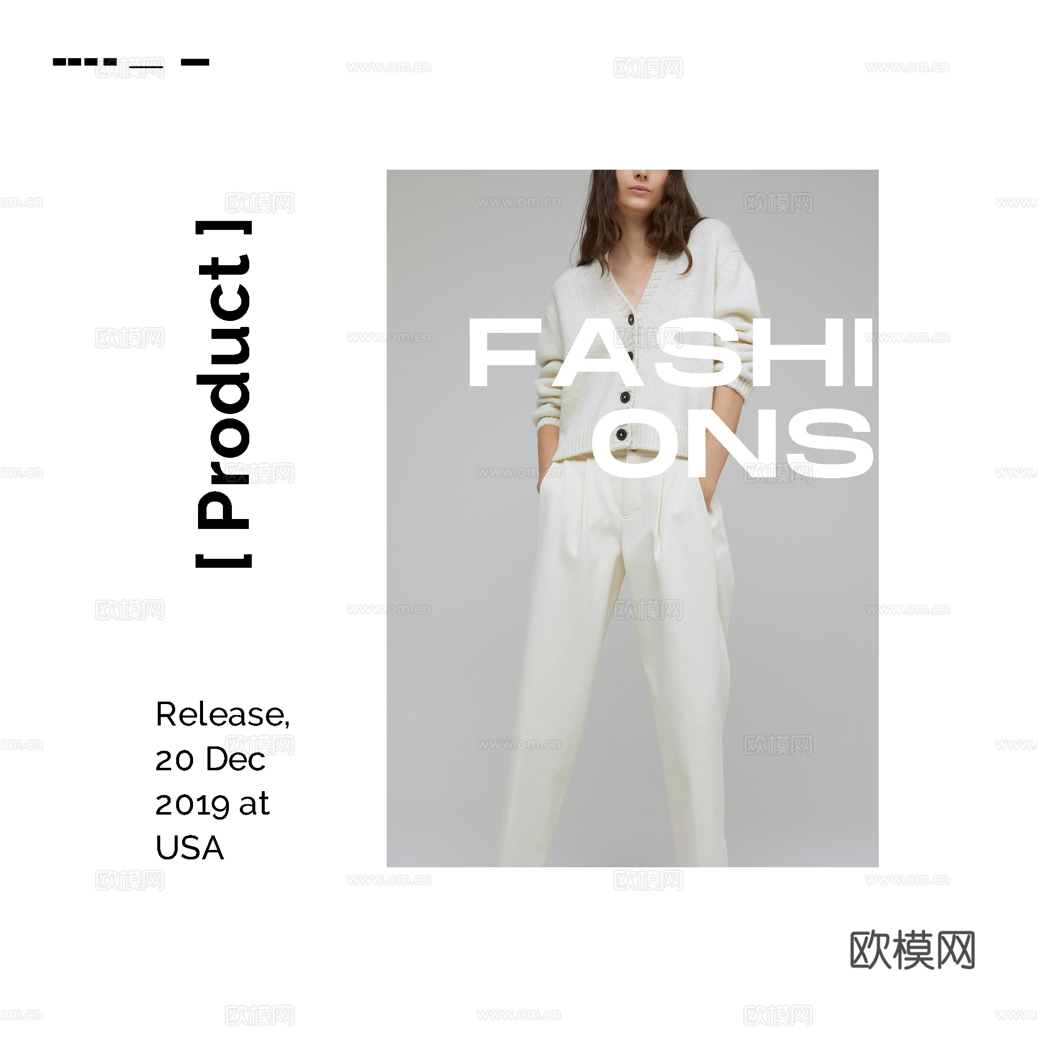 时尚女装海报广告4下载