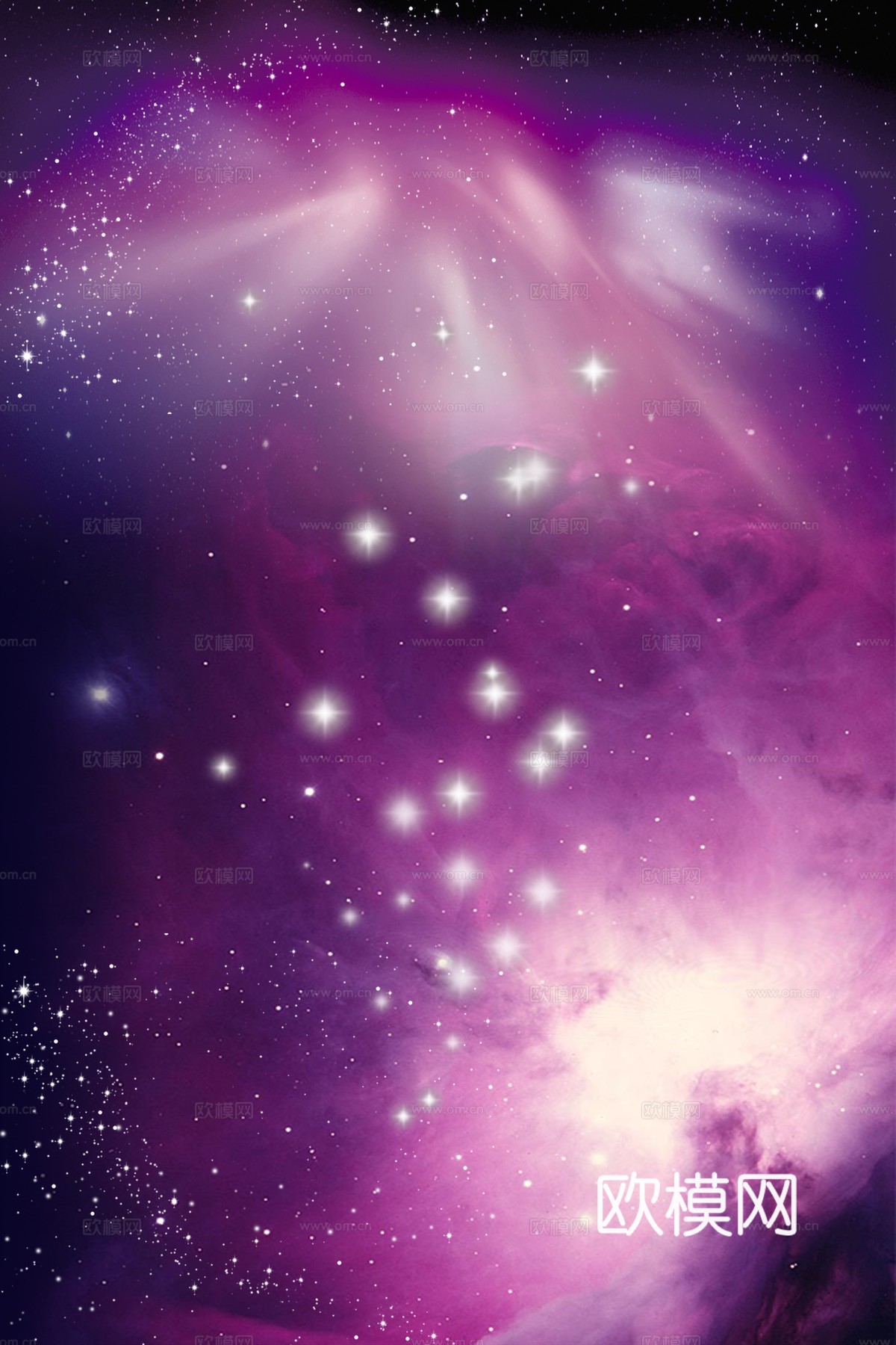 蓝色炫酷光效背景广告32