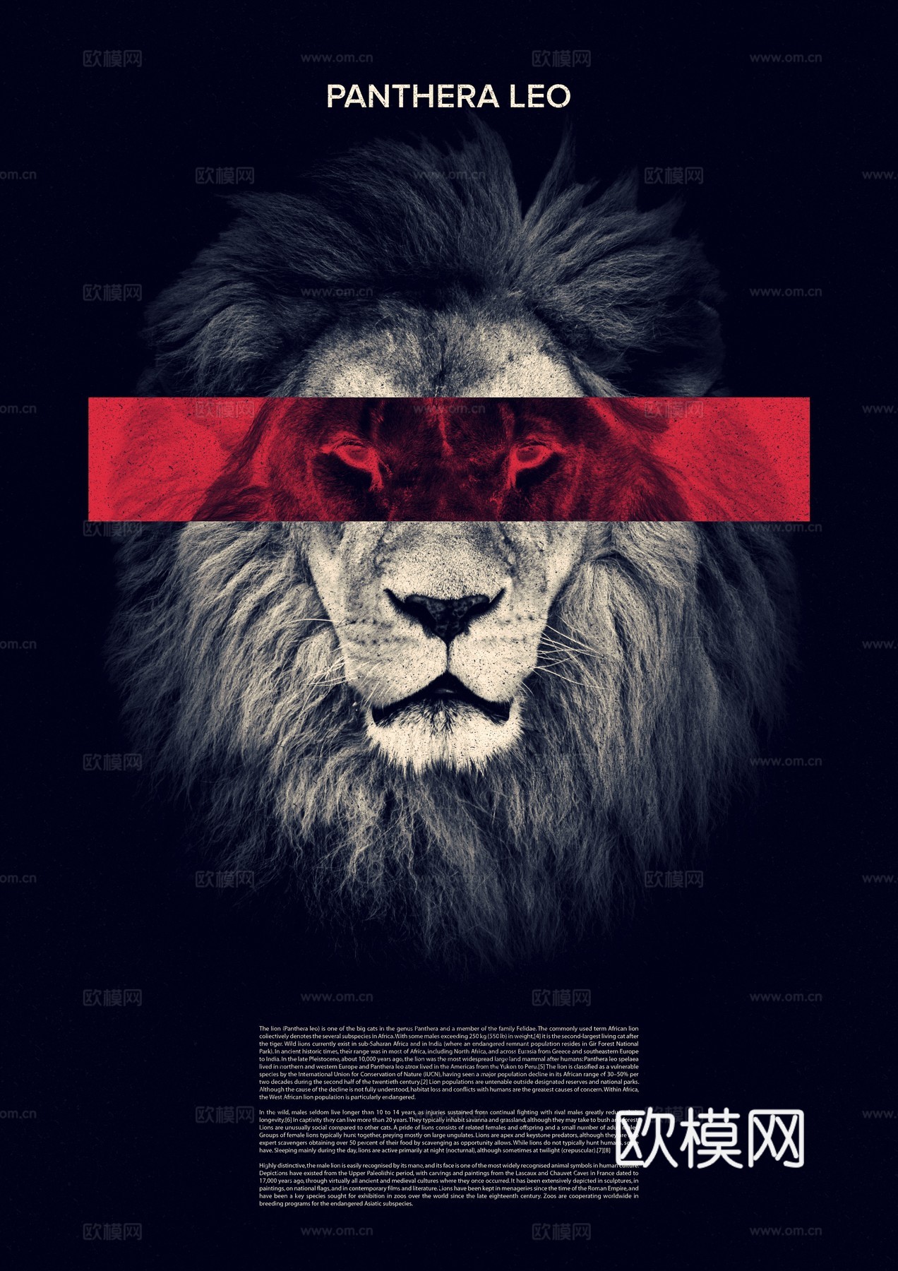 时尚创意艺术广告海报85