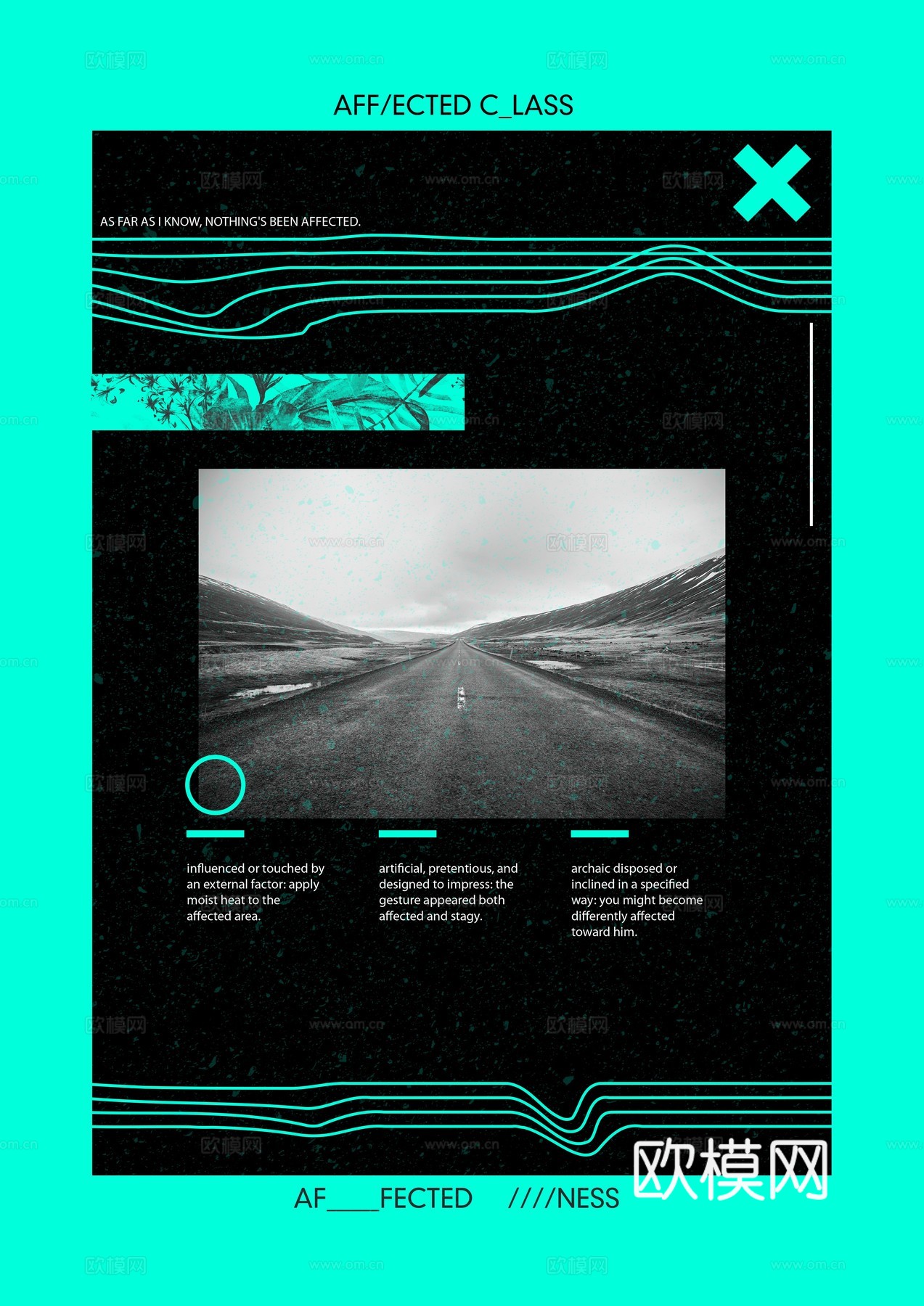 时尚创意艺术广告海报113