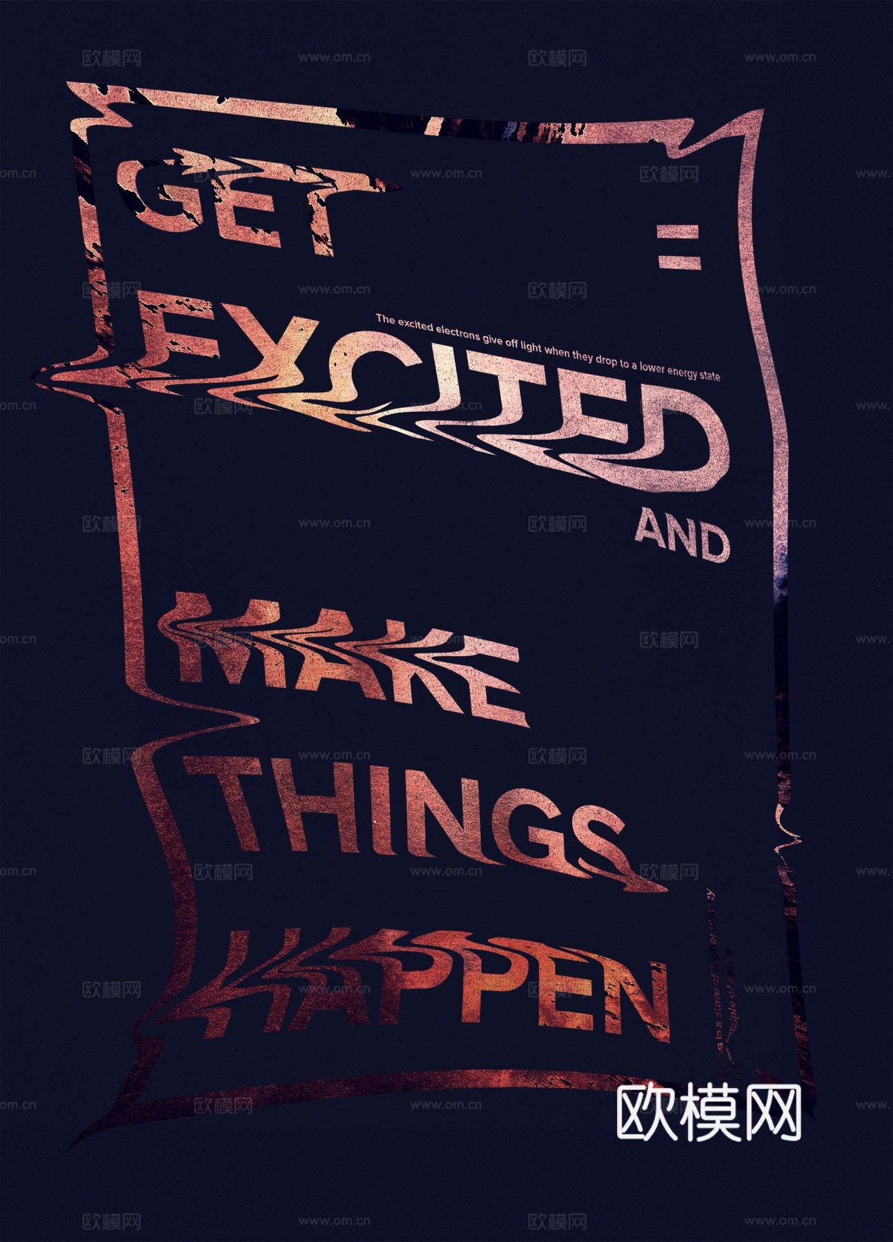 时尚创意艺术广告海报89