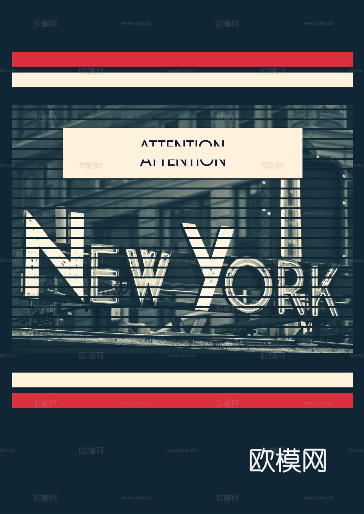 时尚创意艺术广告海报121