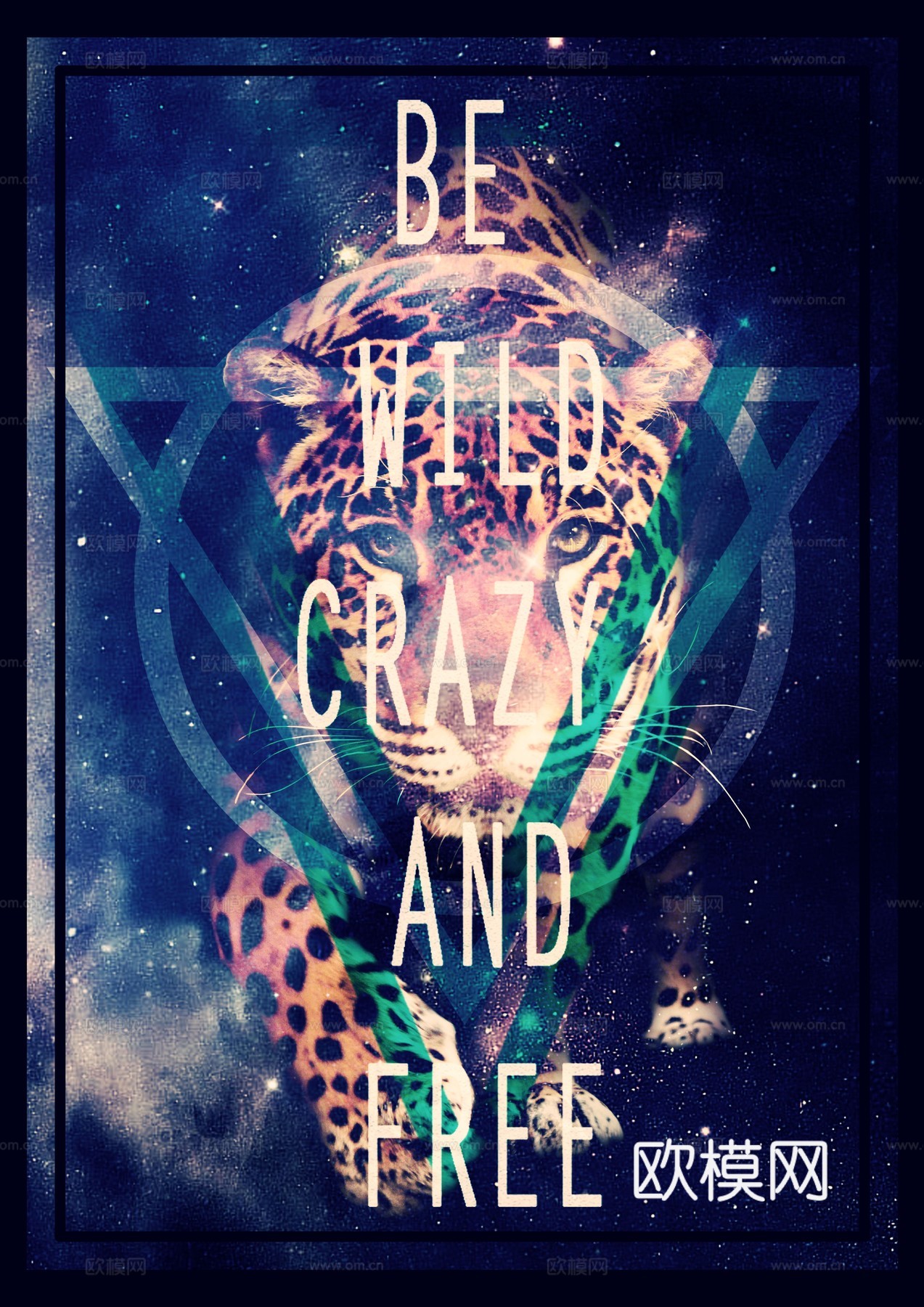 时尚创意艺术广告海报50