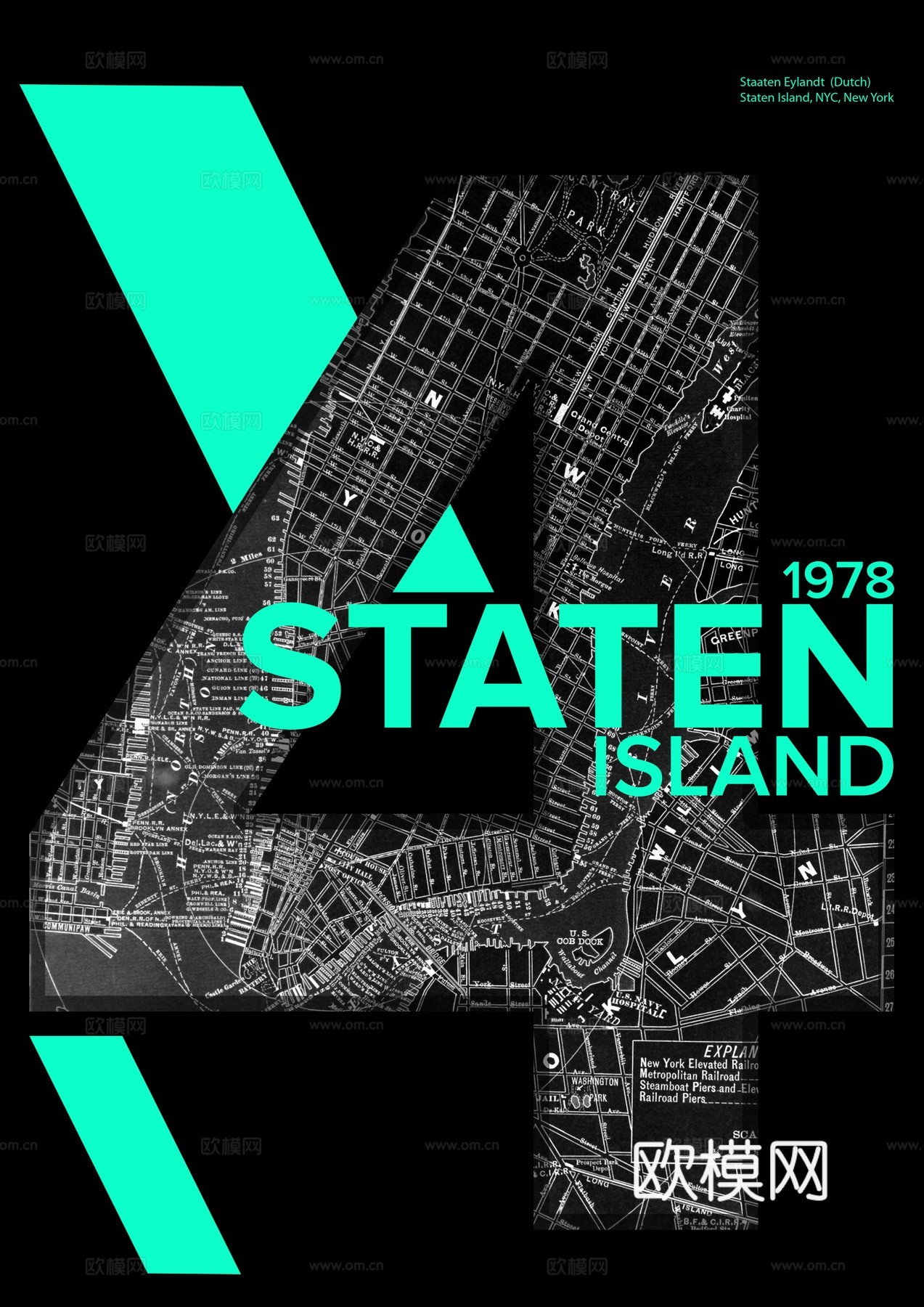 时尚创意艺术广告海报83