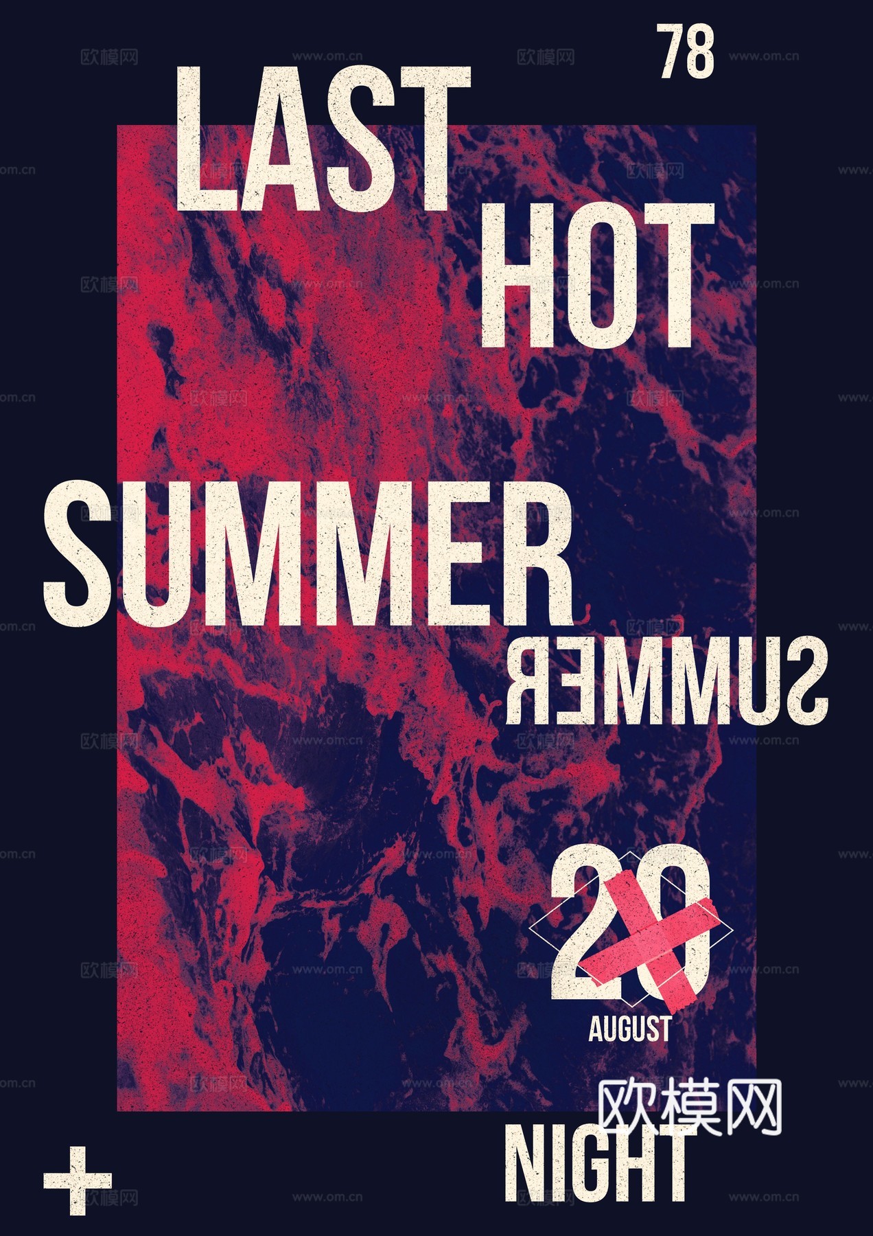 时尚创意艺术广告海报76