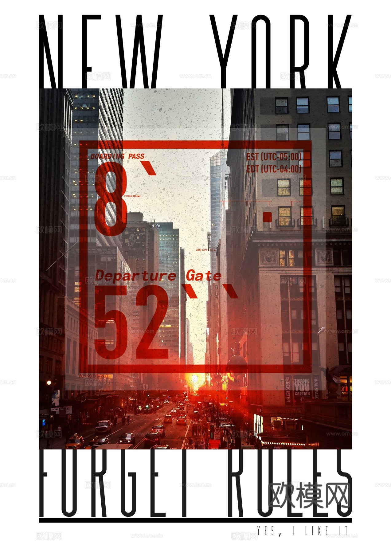 时尚创意艺术广告海报109