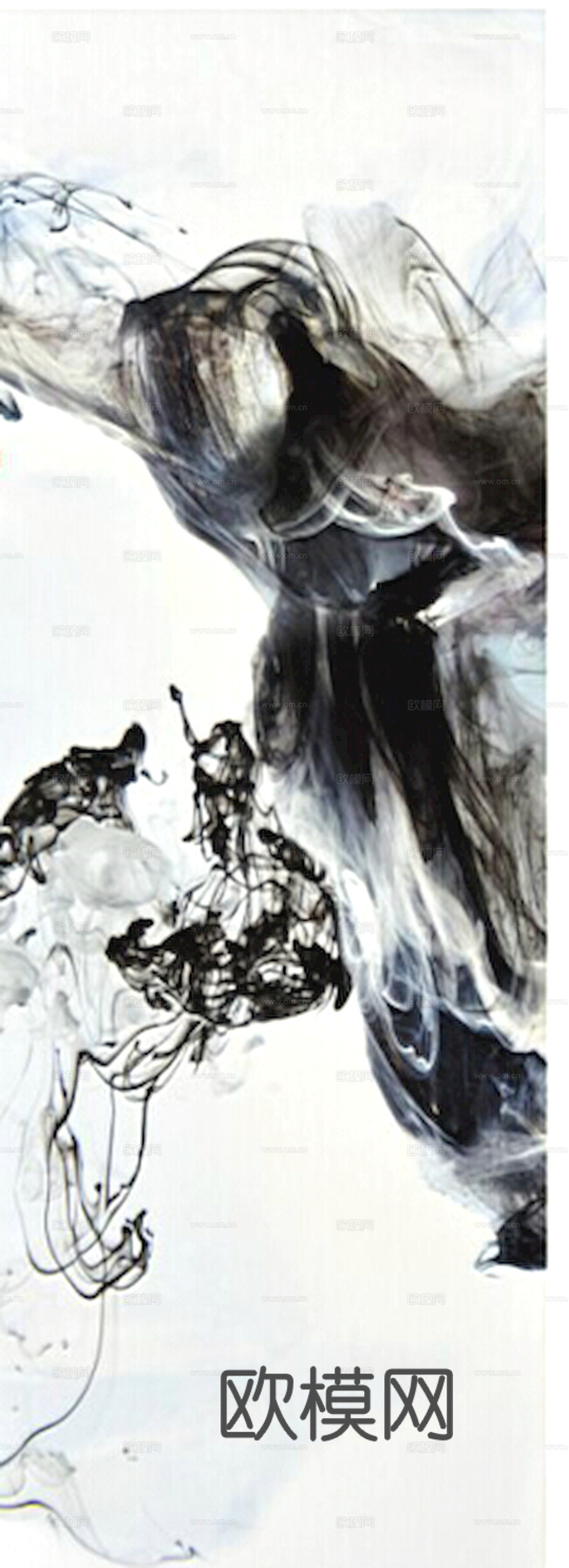 中式新中式挂画壁画字画山水花鸟背景墙壁纸装饰画油画下载