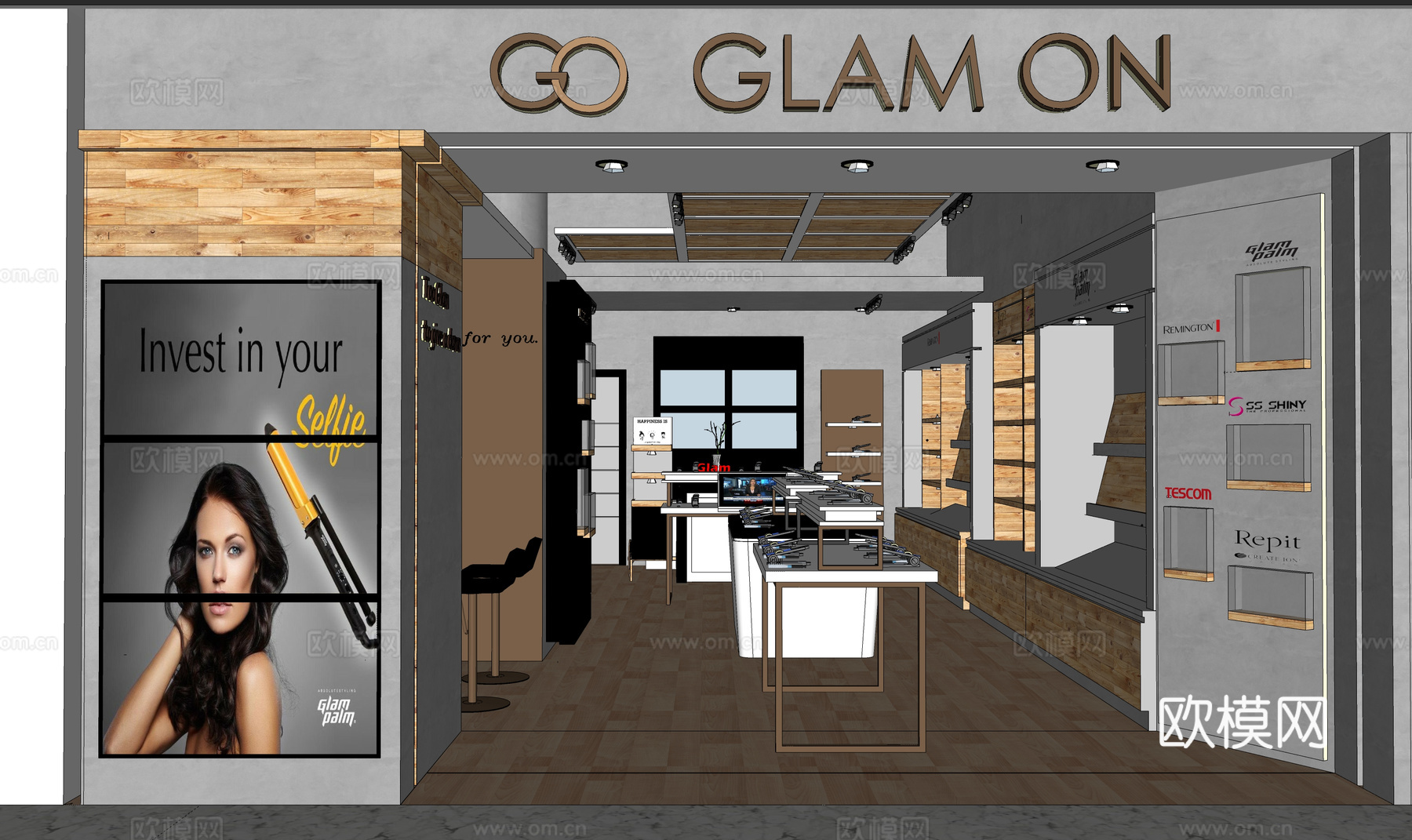 电影院 展厅 学校su模型