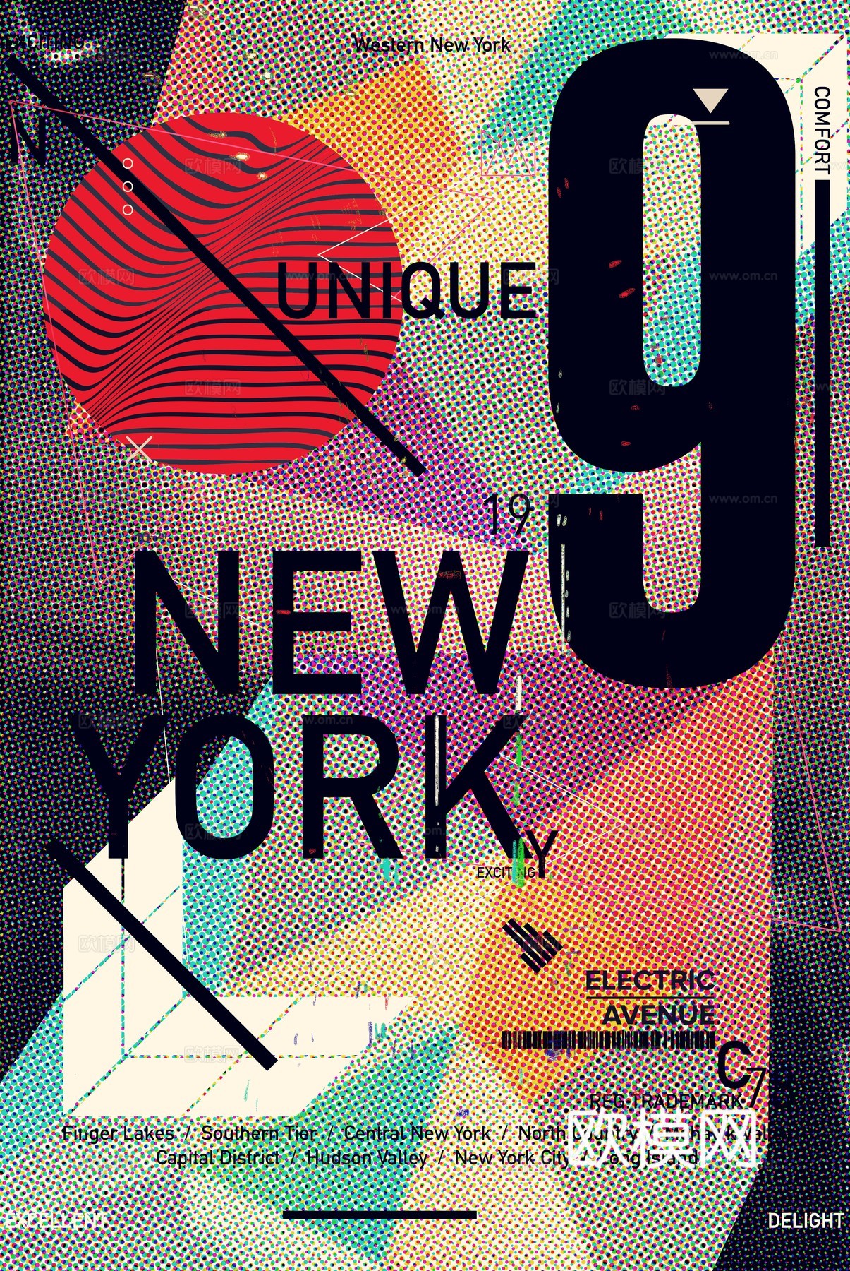 时尚创意艺术广告海报88