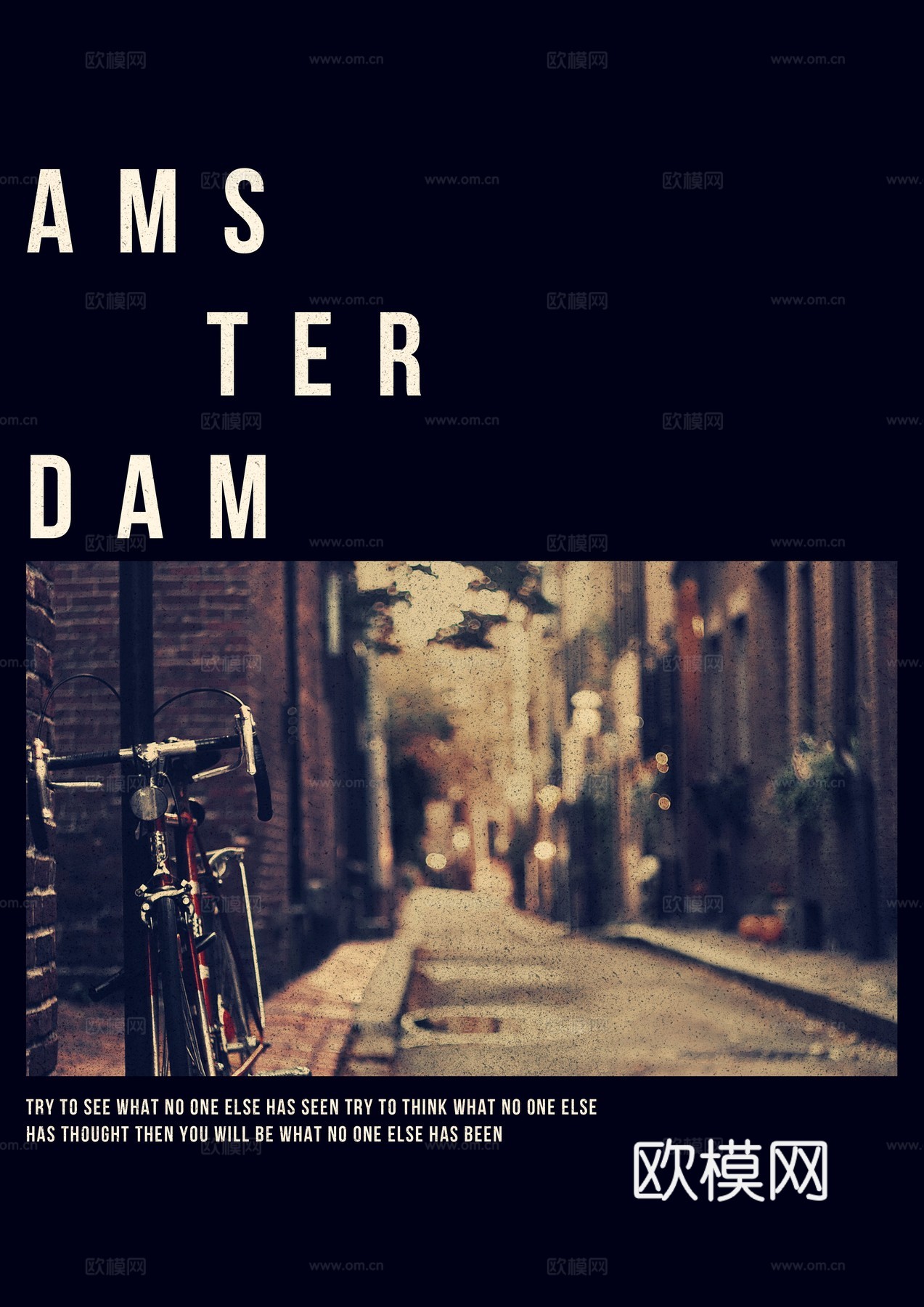 时尚创意艺术广告海报81