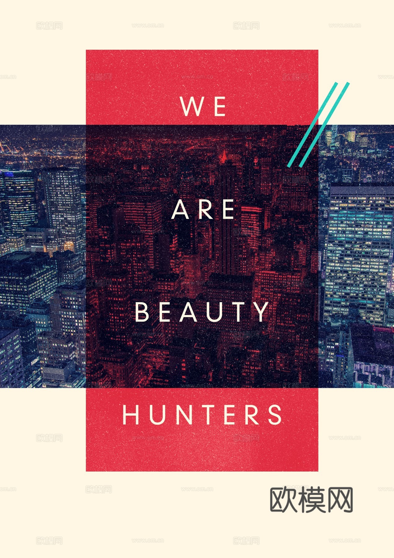 时尚创意艺术广告海报131